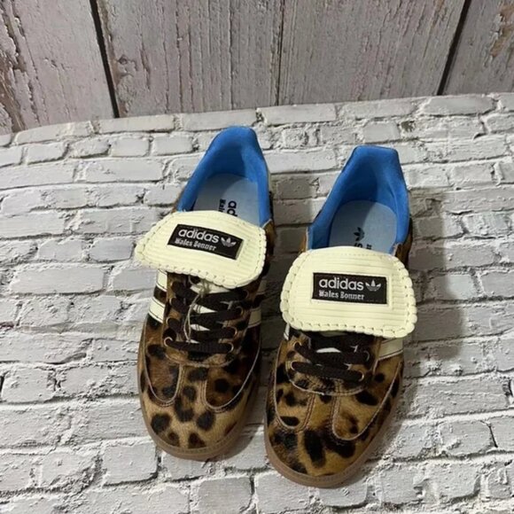 Adidas Samba Wales Bonner Pony Leopard Shoes - Picture 2 of 6